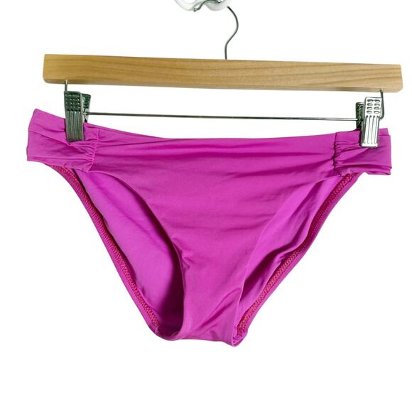 Trina Turk Getaway Pink Two Piece Bikini Set Cap Sleeve Tie Front Size 6 - Picture 3 of 11